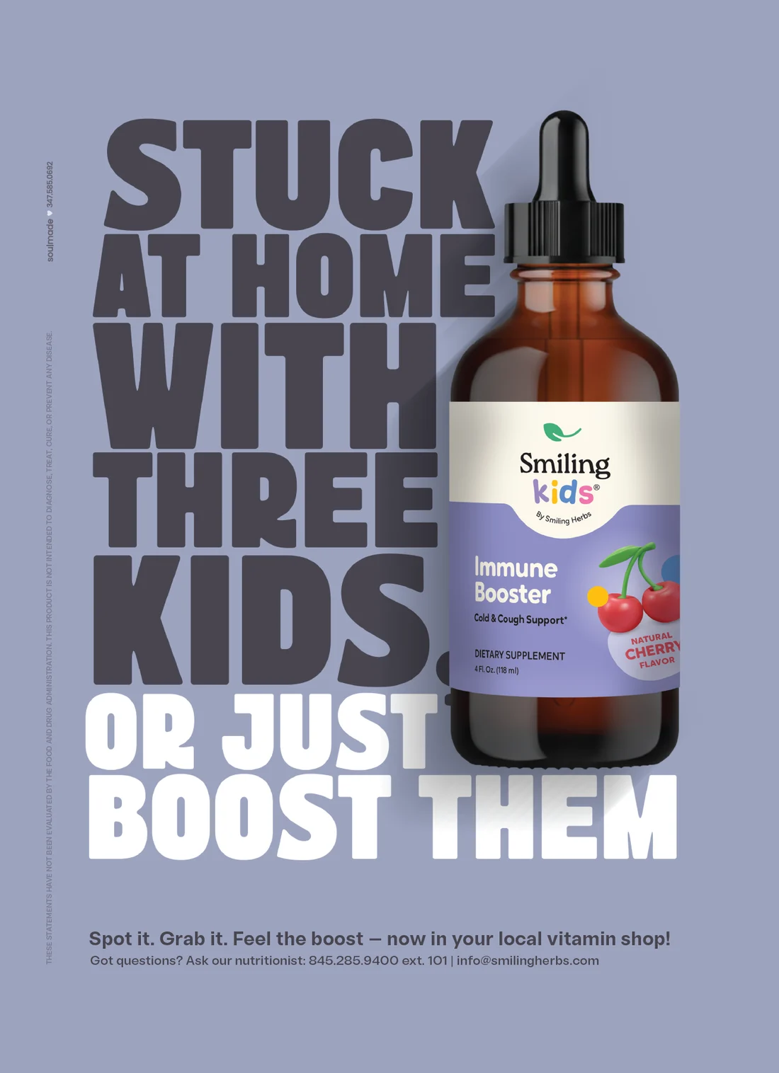 Smiling Herbs ad creative