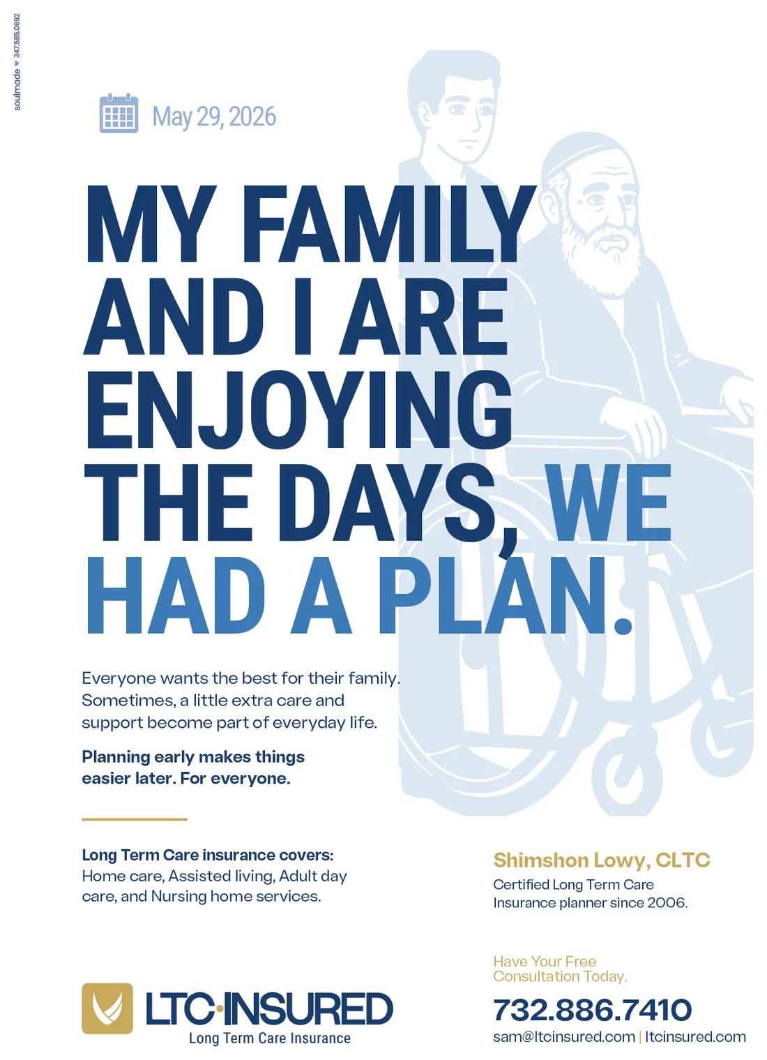 LTC Insured ad creative