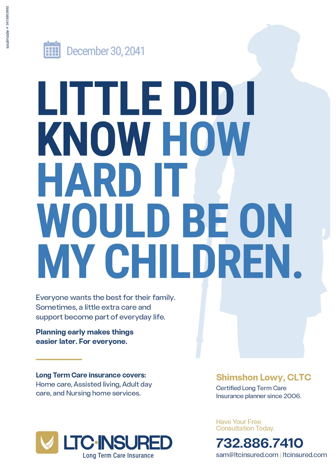 LTC Insured ad creative